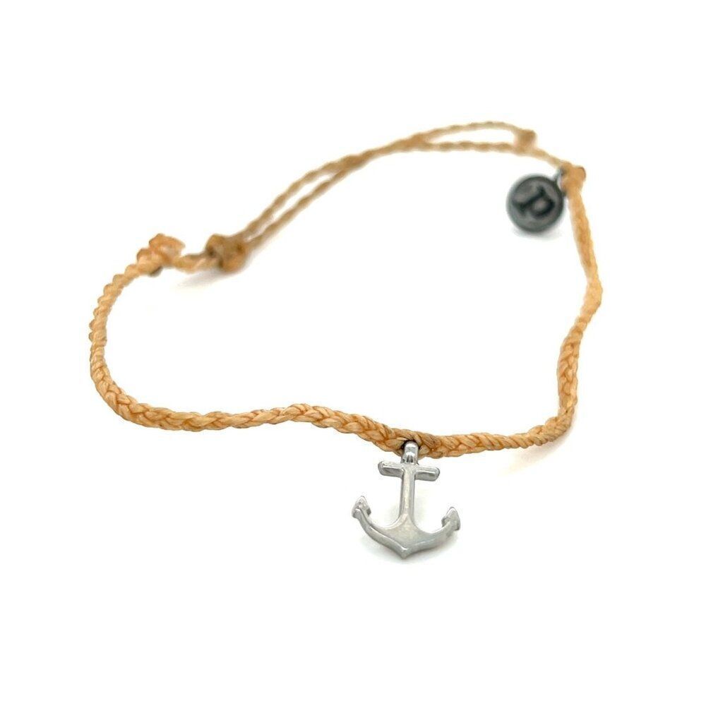 Pura‎ Vida Silver Anchor Bracelet